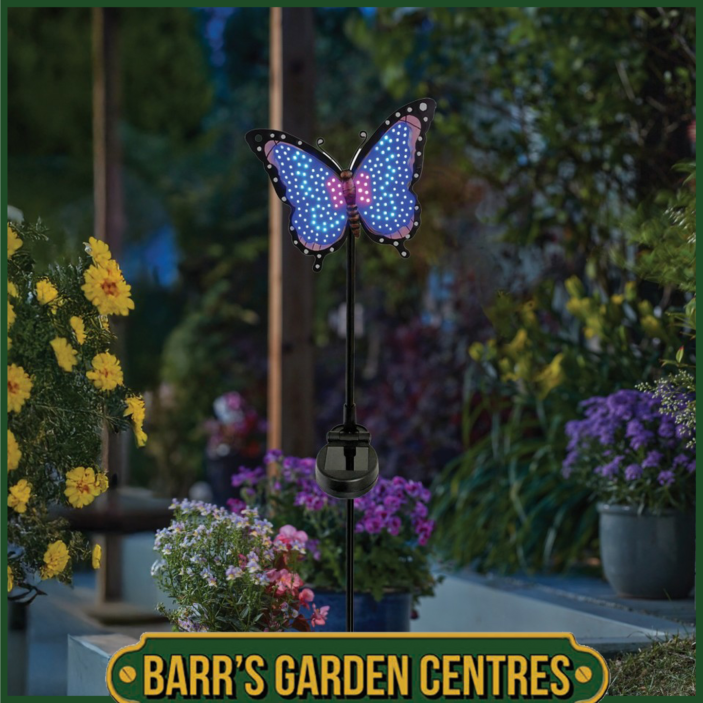 Smart Solar Papillon Animated Butterfly Stake Light