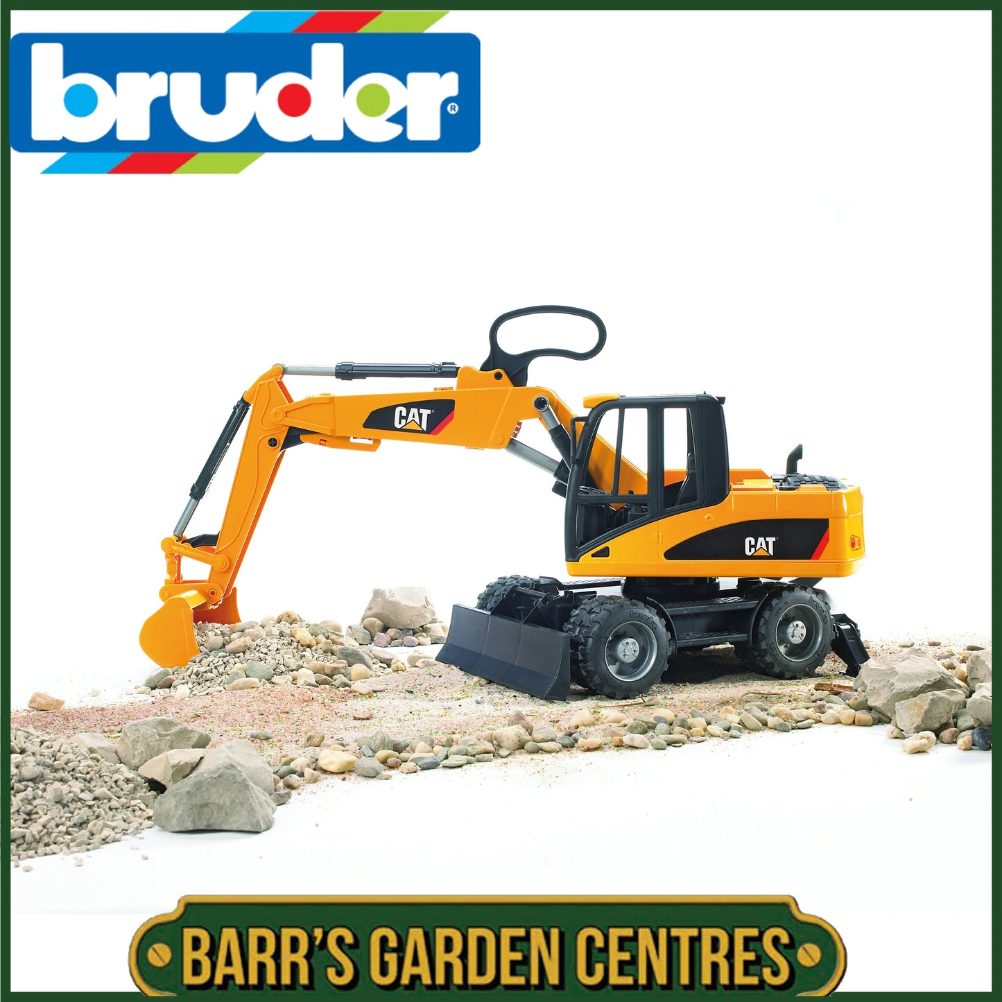 BRUDER Cat® Wheel Excavator