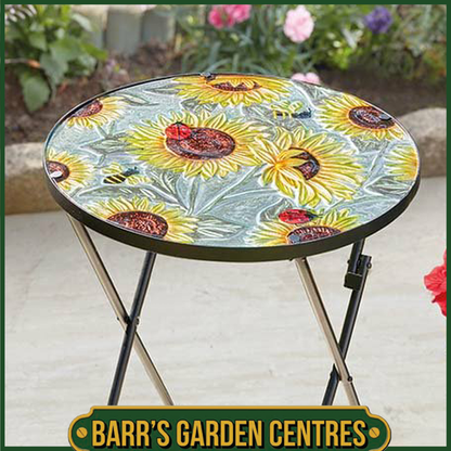 Smart Garden Round Foldable Garden Table - Sunflower