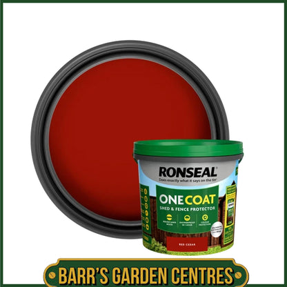 Ronseal Red Cedar One Coat Shed & Fence Protector 5L