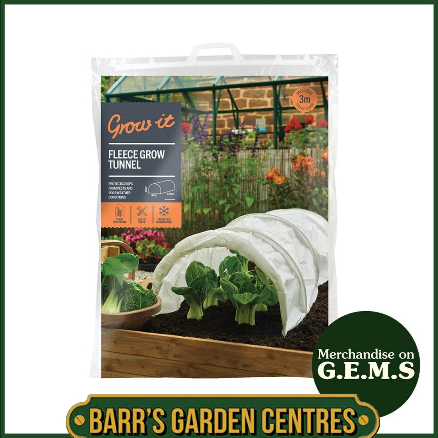 Grow It Fleece Grow Tunnel