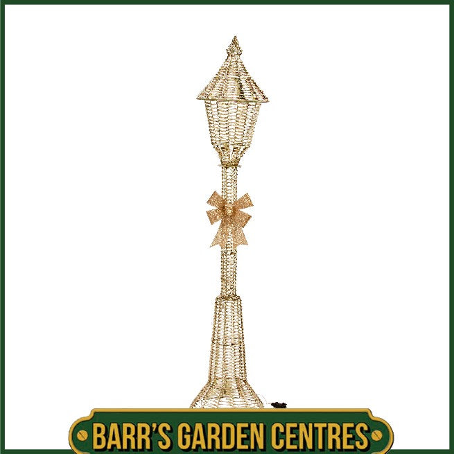Three Kings GoldTwist Lamp Post 90cm