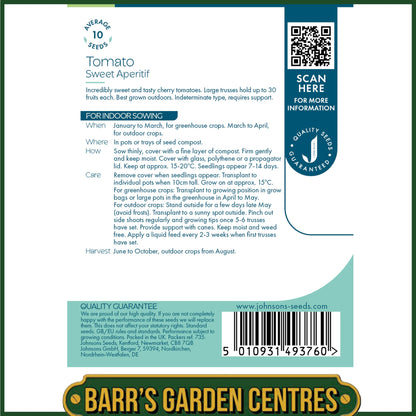 Johnsons - Tomato Sweet Aperitif - 10 Seeds