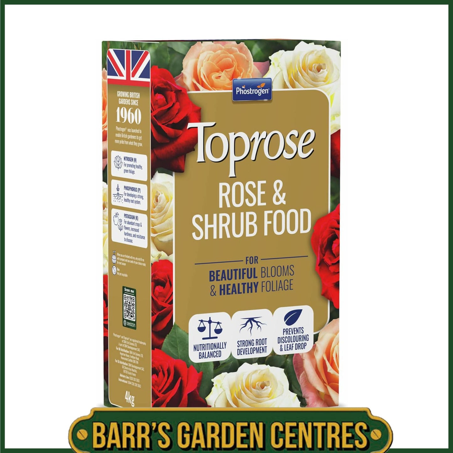 Toprose Rose and Shrub Feed 4kg