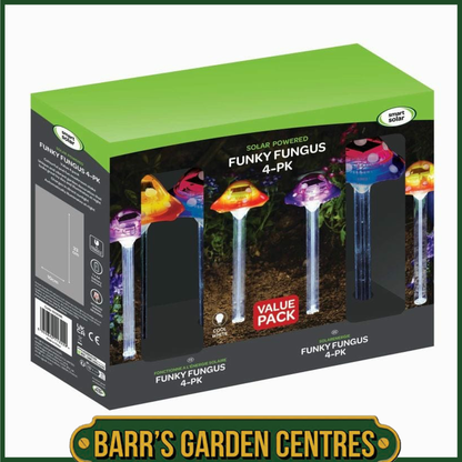 Smart Solar Funky Fungus - 4 PC Carry Pack