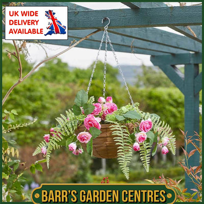 Smart Garden Regal Hanging Basket - Pink Perfection