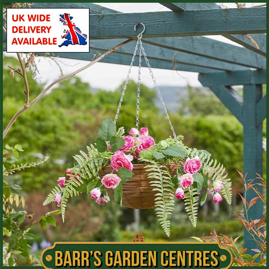 Smart Garden Regal Hanging Basket - Pink Perfection