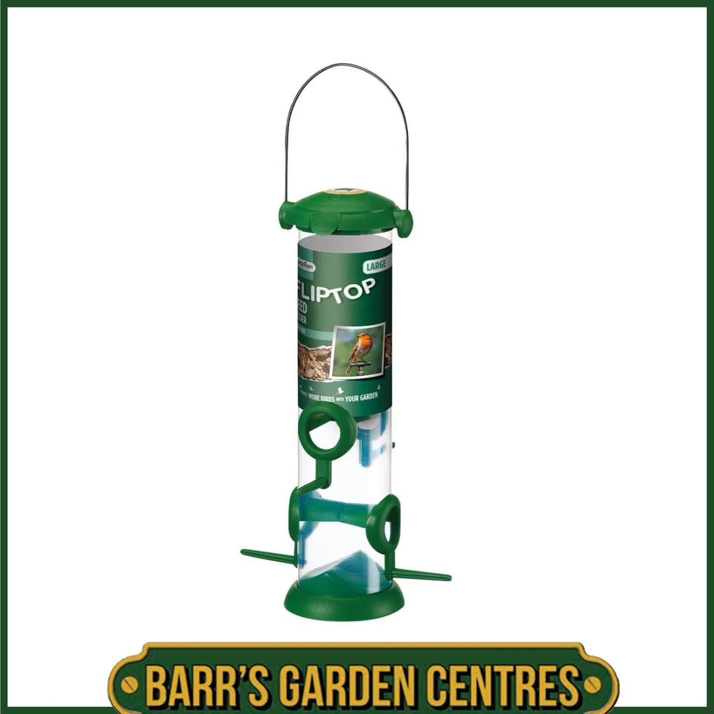 Gardman Flip Top Large Seed Feeder