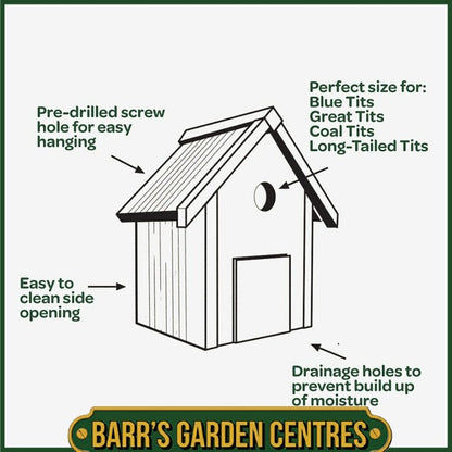 Peckish Garden Bird Nest Box