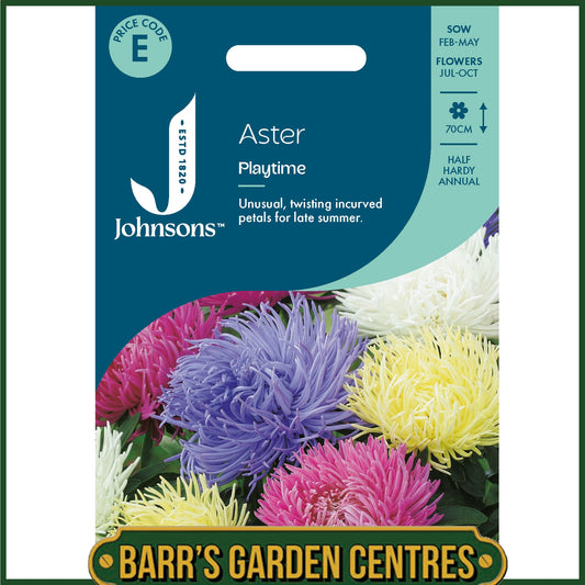 Johnsons - Aster Playtime - 150 Seeds