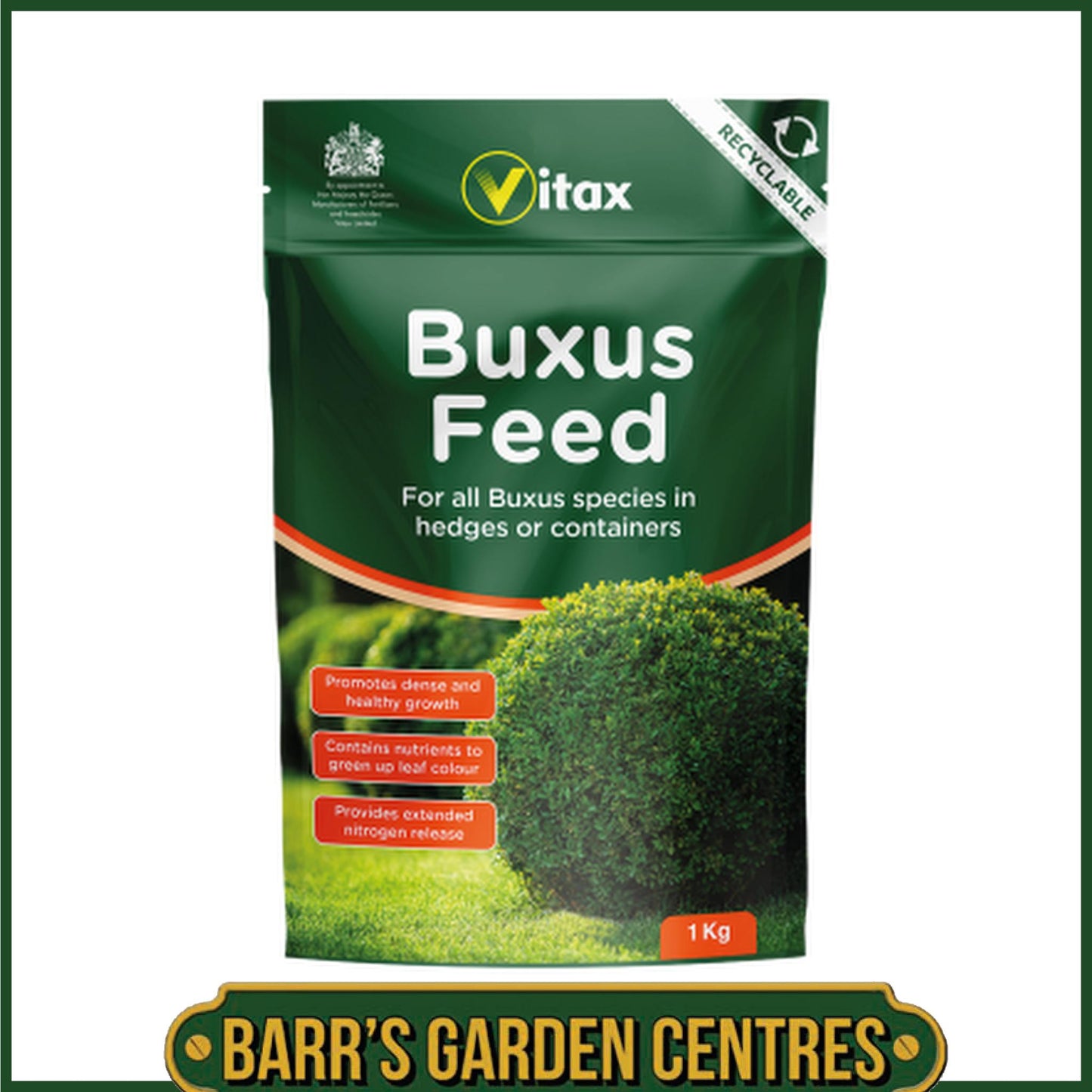 Vitax Buxus Feed Pouch 1Kg