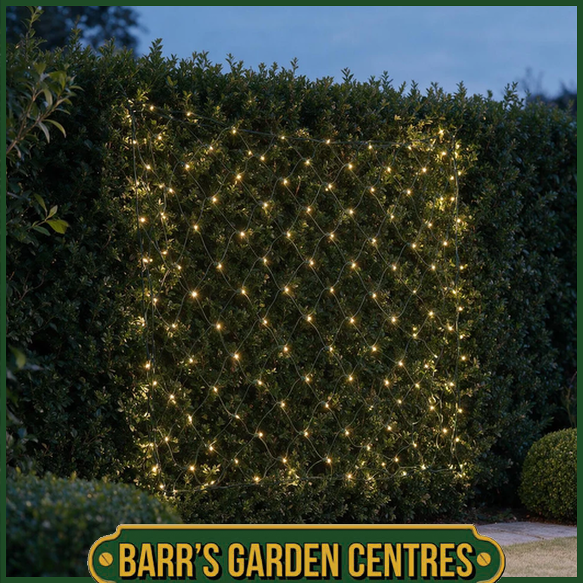 NOMA 160 - 240 LED Fit & Forget Warm White Net Lights