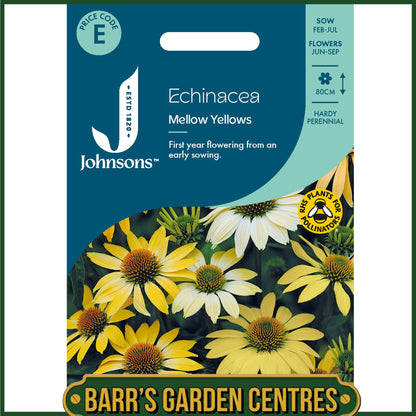 Johnsons - Echinacea Mellow Yellows - 10 Seeds