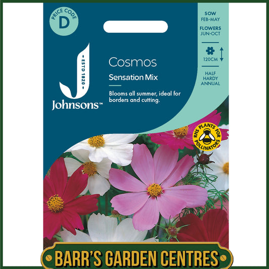 Johnsons - Cosmos Sensation Mix - 200 Seeds