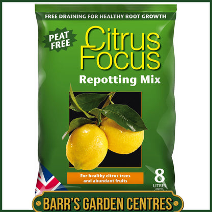 Citrus Focus Repotting Mix Peat Free 8 Litre