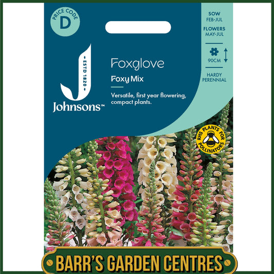 Johnsons - Foxglove Foxy Mix - 1000 Seeds