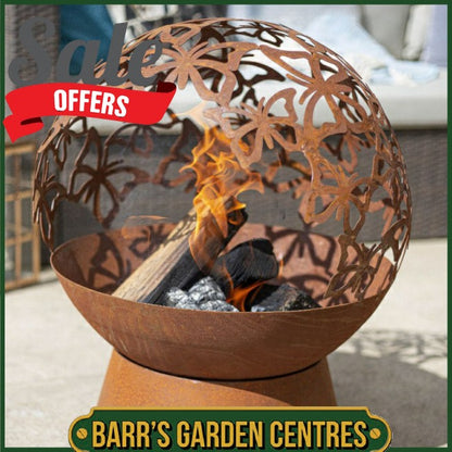 La Hacienda Butterfly Globe Firepit