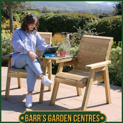 Charlotte Garden Love Seat | Companion Seat