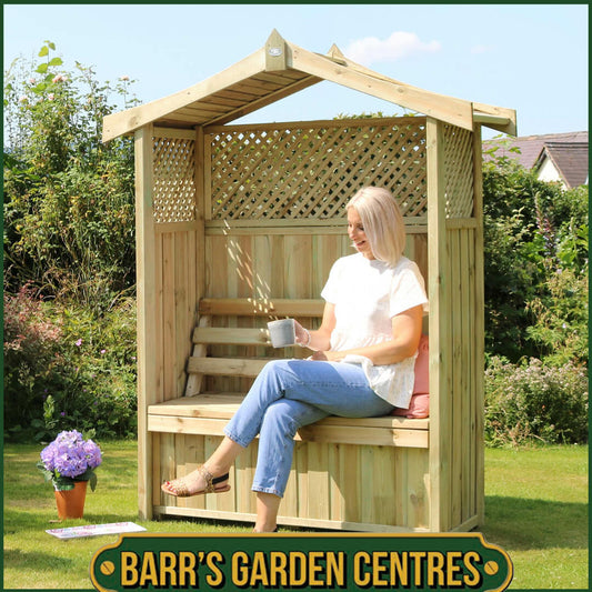 Dorset Arbour with Storage Box