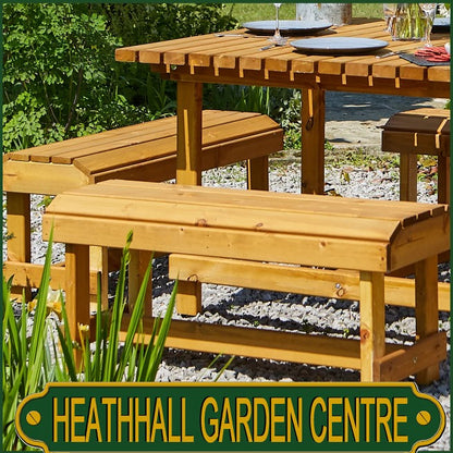 Tom Chambers Coxwald Table and Bench set