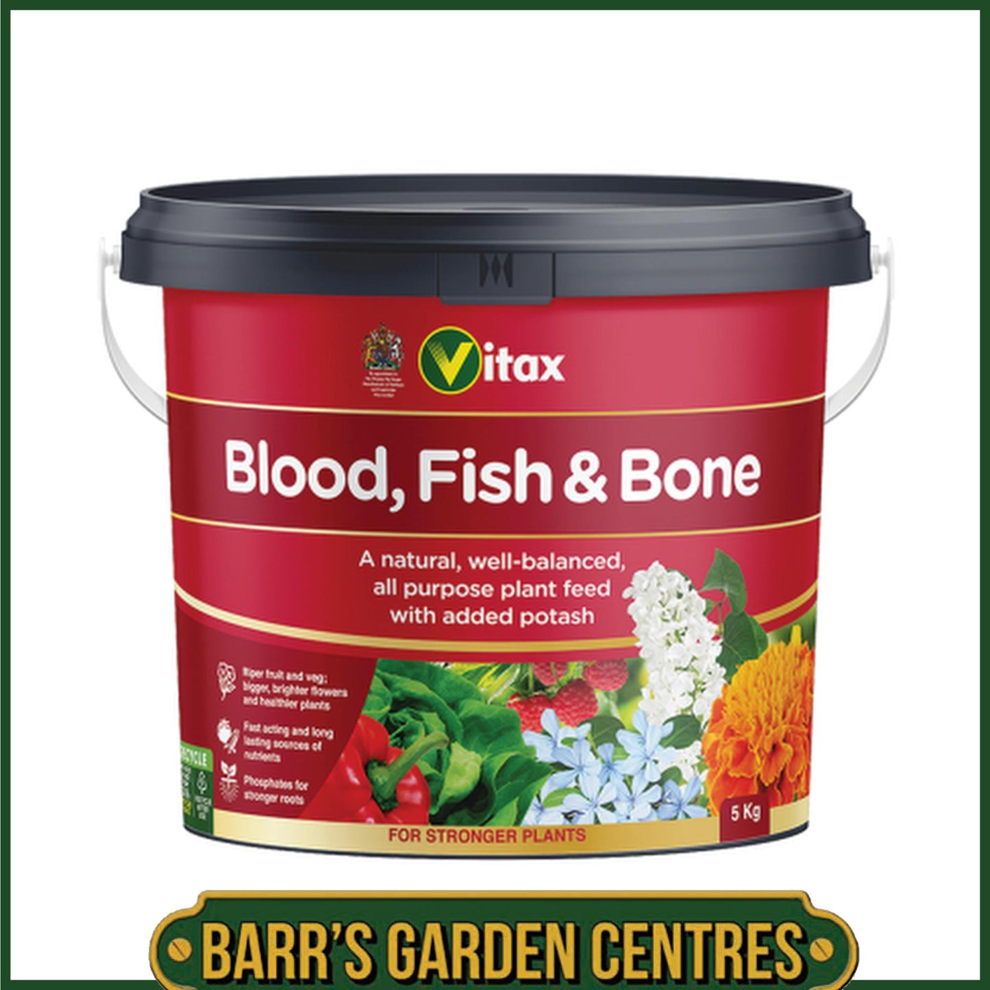 Vitax Blood,Fish & Bone 1.25kg - 2.5kg - 5kg