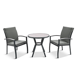 Turin Aluminium Bistro Set