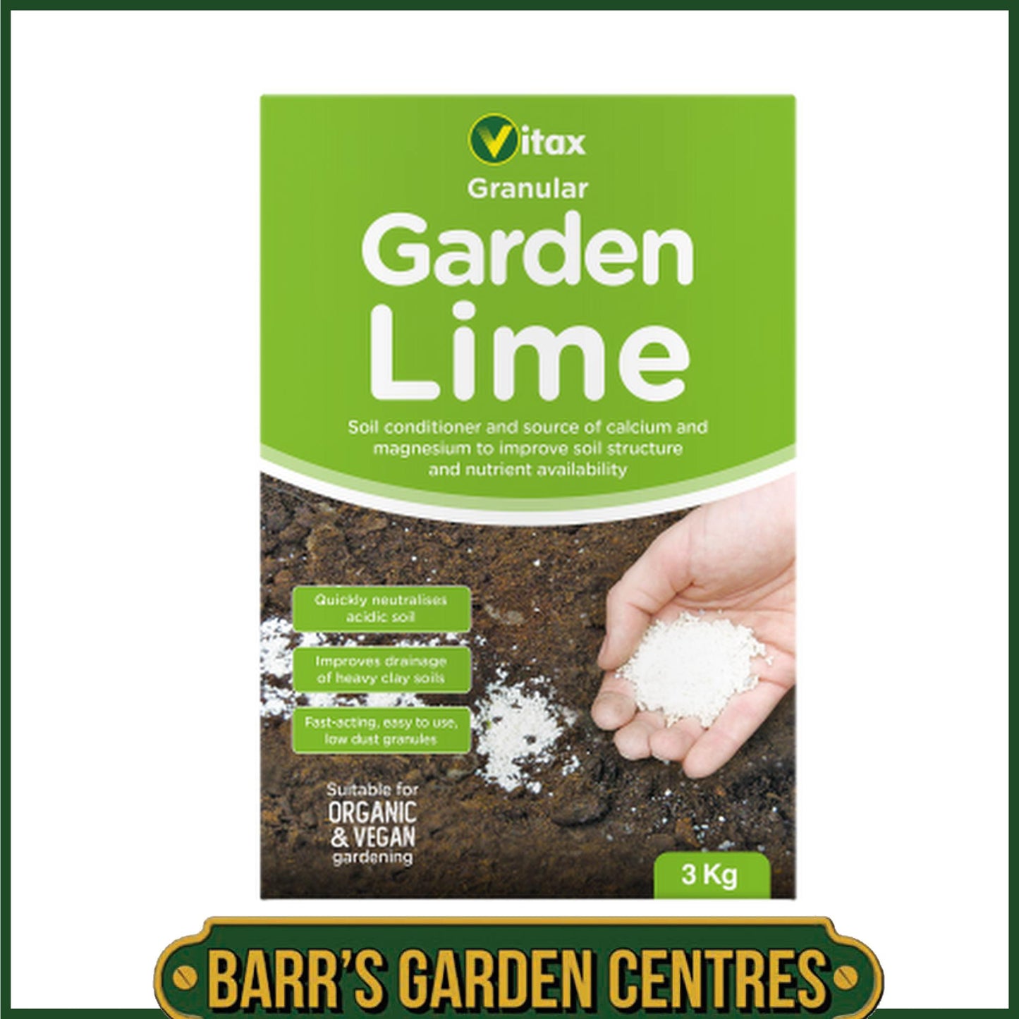 Vitax Garden Lime 3Kg