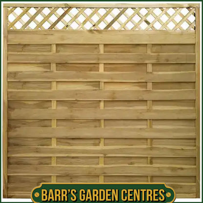 Zest 4 Leisure Flat Top Panel with Trellis