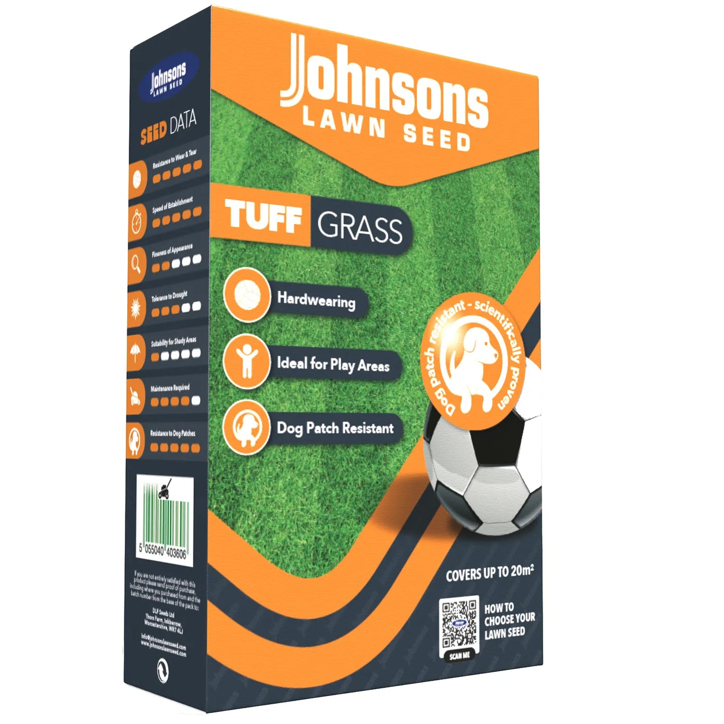 Johnsons Lawn Seed Tuff Grass