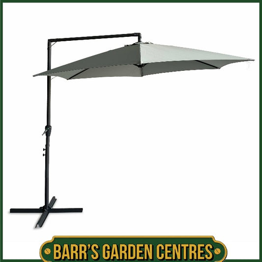 KYOTO 3.0M CANTILEVER PARASOL & BASE ( 2 COLOURS )
