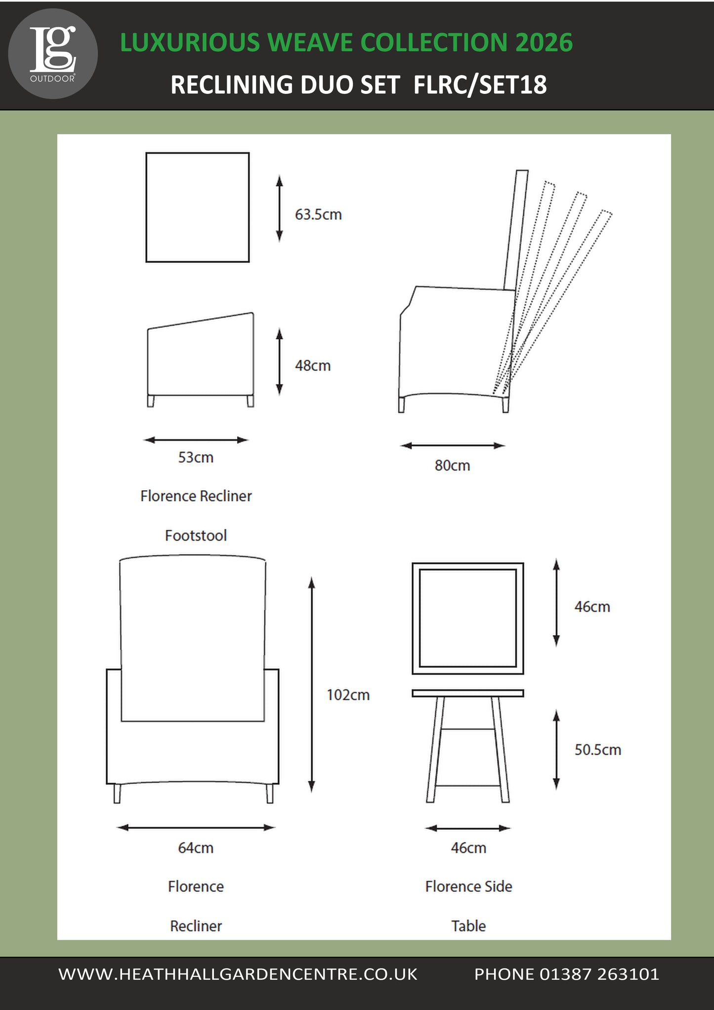 Florence Recling Duo Set 18