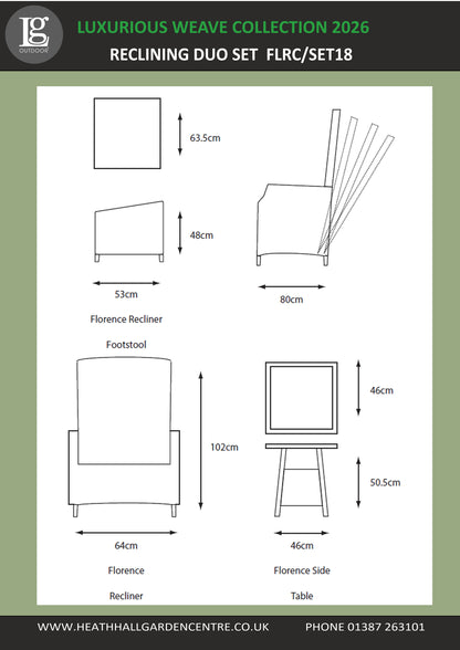Florence Recling Duo Set 18