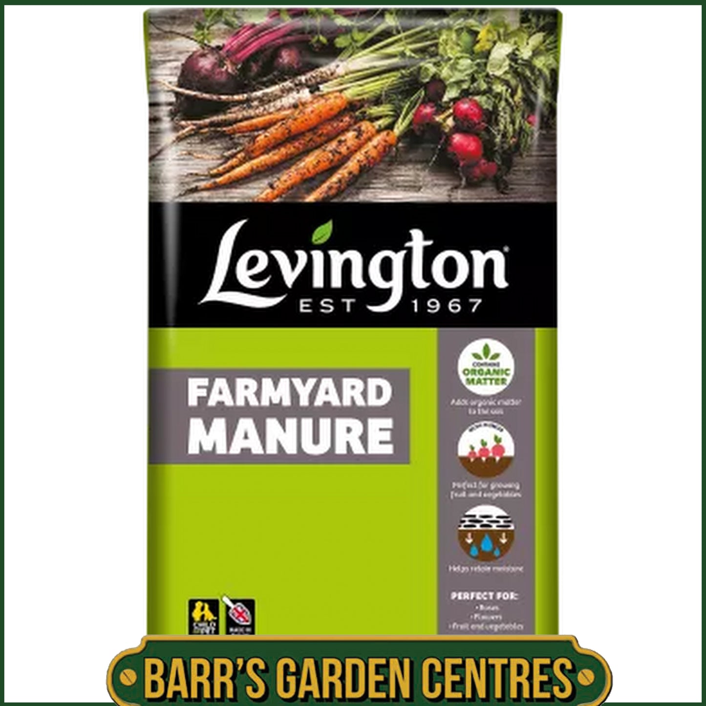 Levington® Peat Free Farmyard Manure 50 Litre