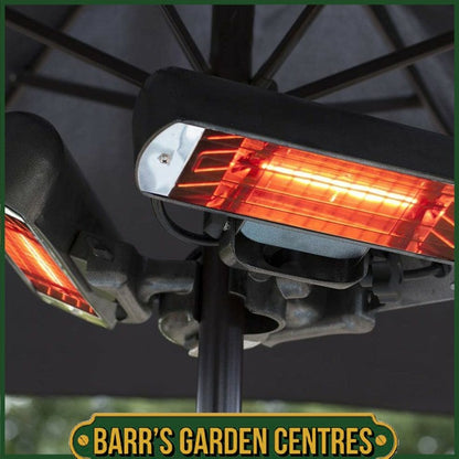 Slimline Parasol Heater by Heatmaster