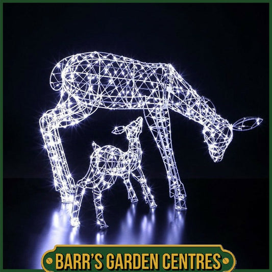 Noma Woburn Deer & Fawn 70cm Flexi Wire