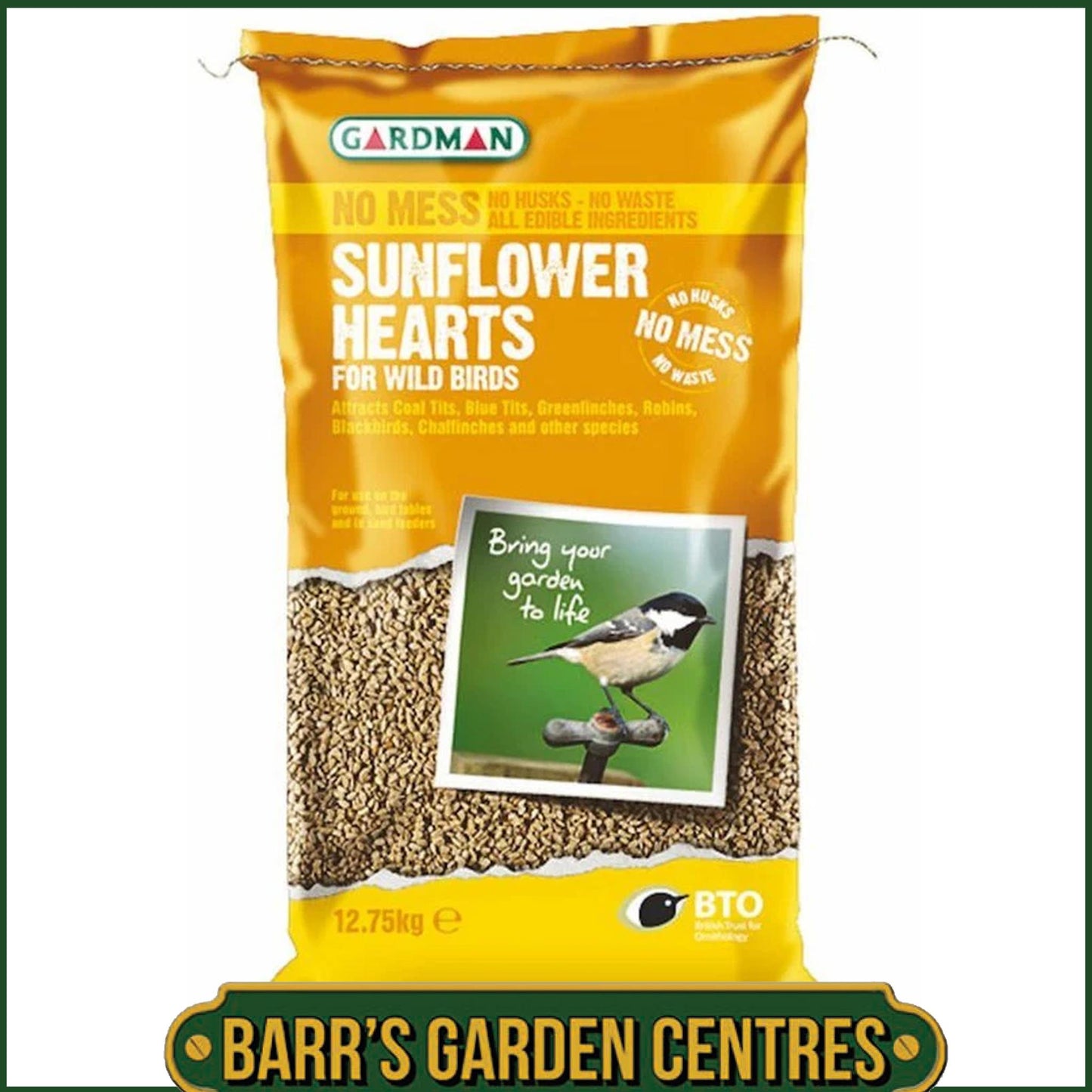 Gardman Sunflower Hearts  12.75KG