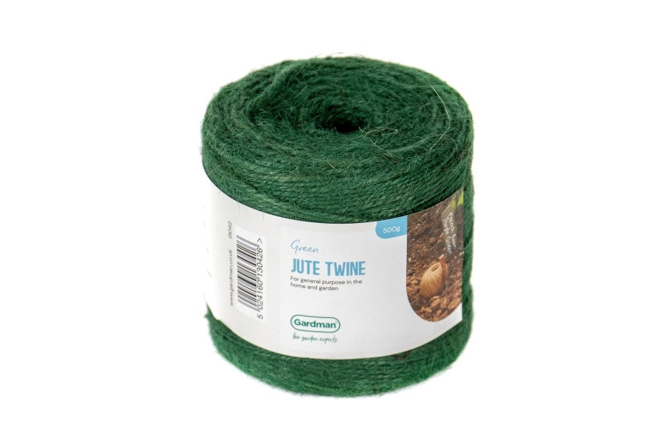 Gardman 500g Green Jute Twine