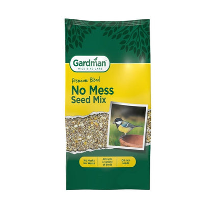 Gardman No Mess Seed Mix 1.6Kg - 4Kg