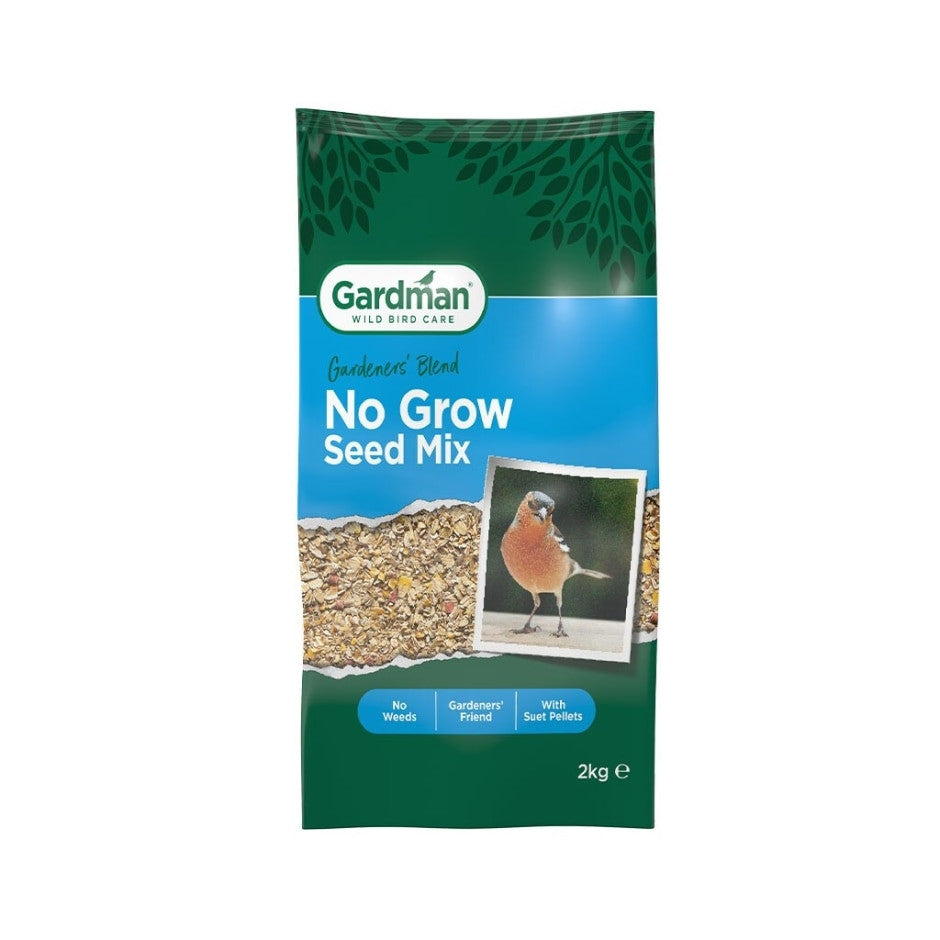 Gardman No Grow Seed Mix 2kg - 4kg