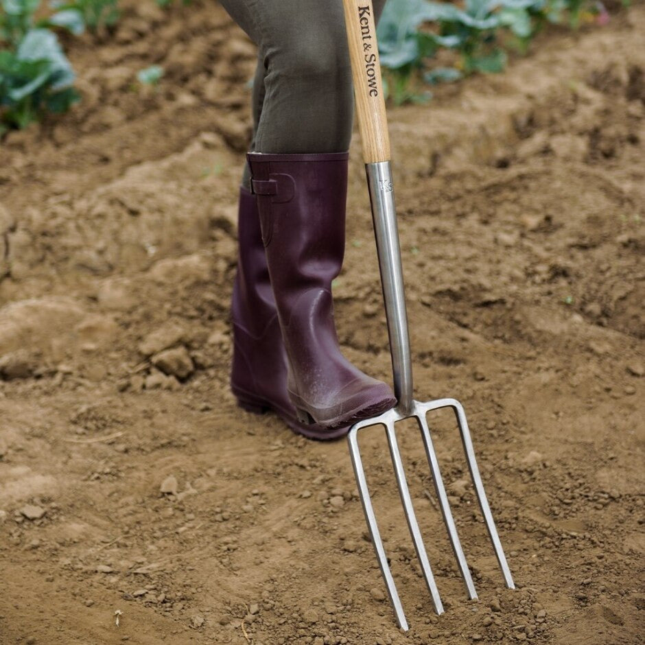 Kent & Stowe Stainless Steel Digging Fork