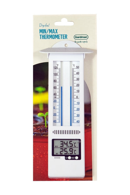 Gardman Digital & Analogue Min/Max Thermometer