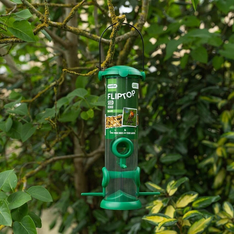 Gardman Flip Top Large Seed Feeder