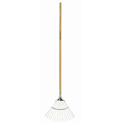 Kent & Stowe Stainless Steel Long Handled Lawn / Leaf Rake