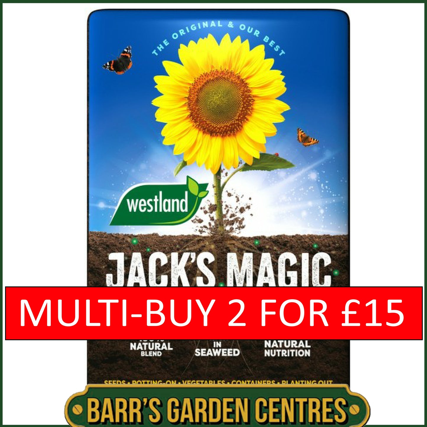 Westland Jack's Magic Improved Multi Purpose Compost 50 Litre