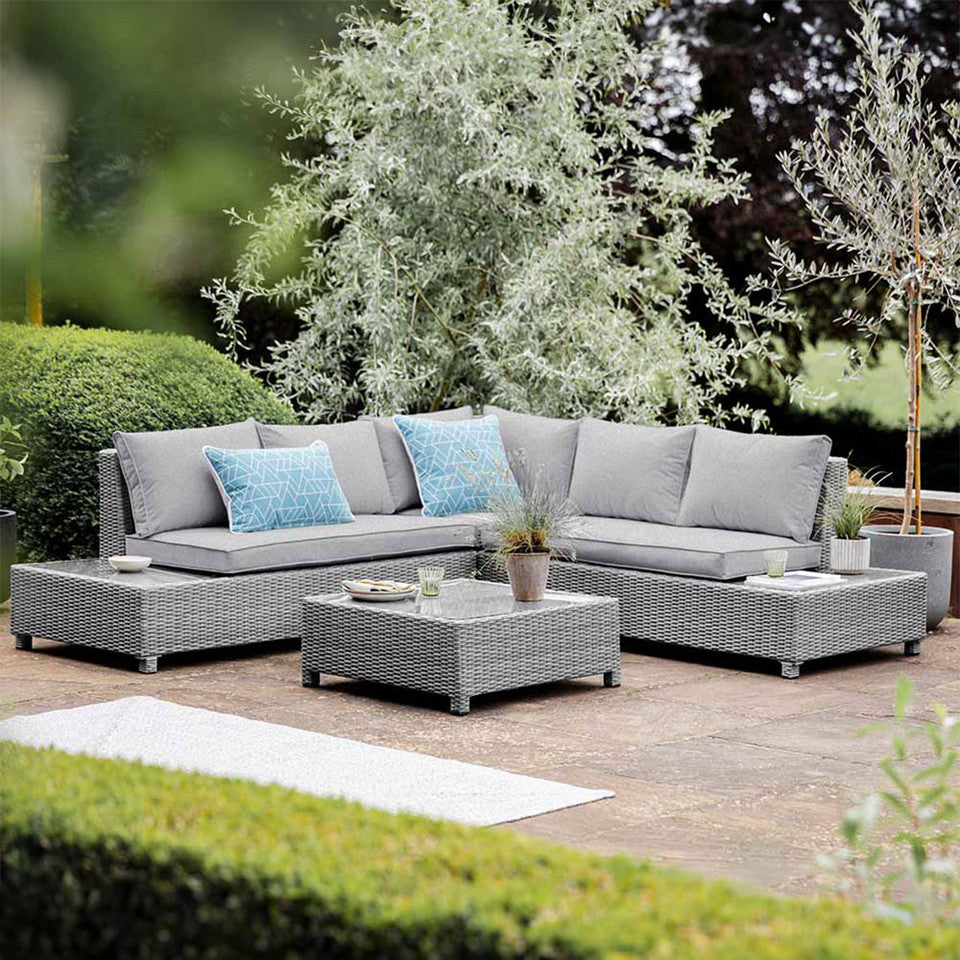 Monte Carlo Stone 4 Seater Corner Lounge set