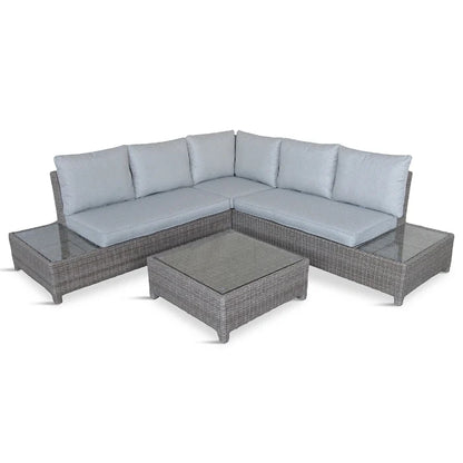 Monaco Sand 4 Seater Corner Lounge set