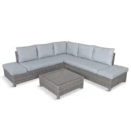 Monaco Sand 4 Seater Corner Lounge set