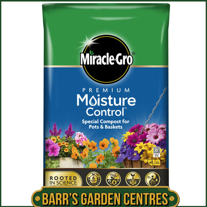 Miracle-Gro® Peat Free Premium Moisture Control 40 Litre Compost