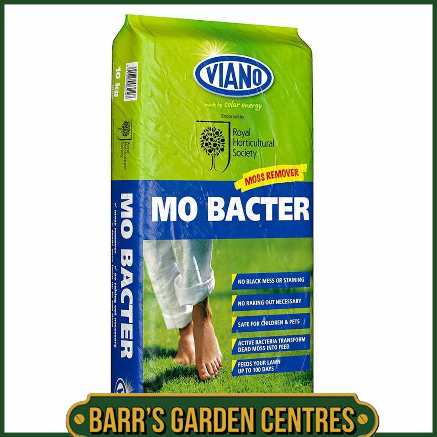 Viano MO Bacter Organic Lawn Fertiliser - 10kg