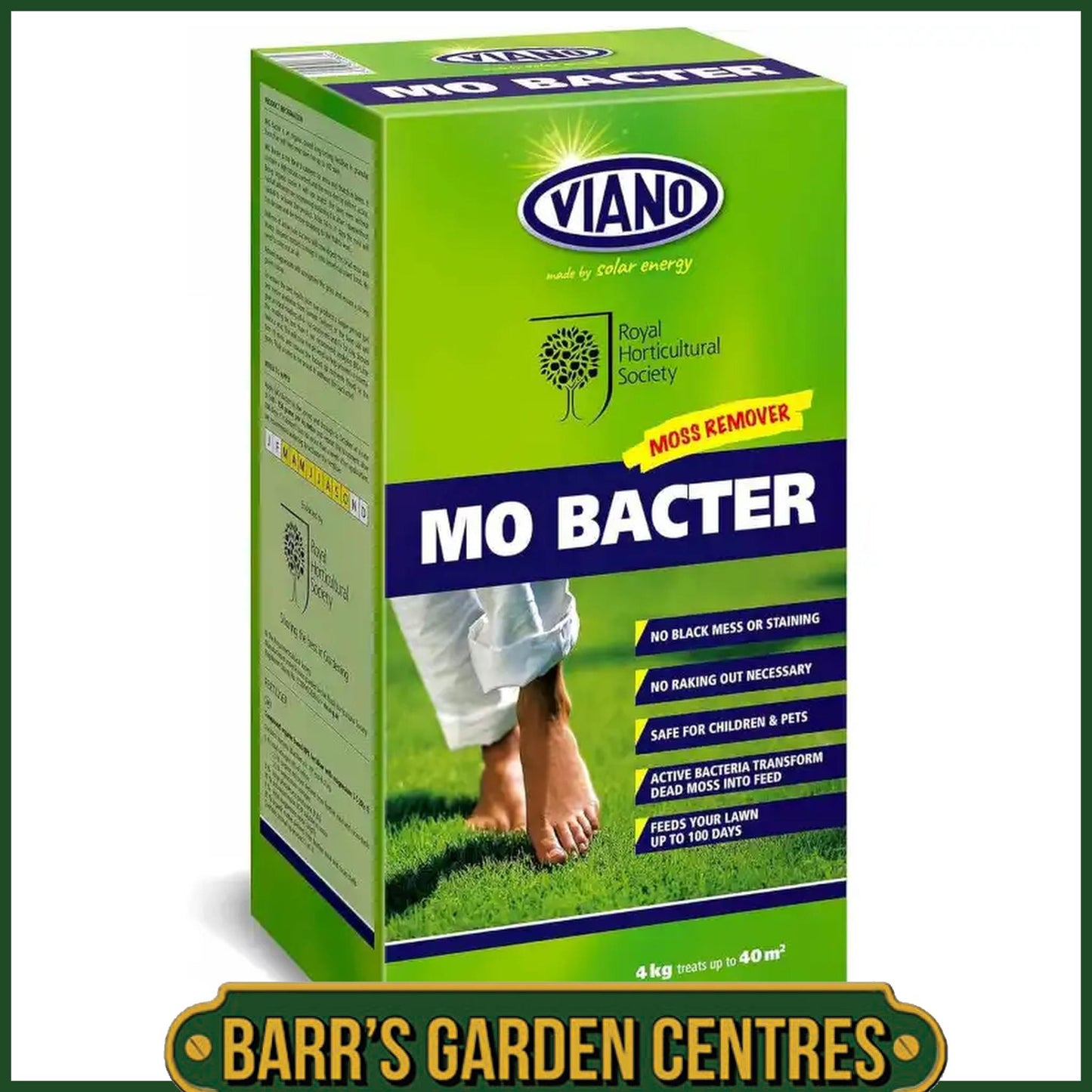 Viano MO Bacter Organic Lawn Fertiliser - 4kg